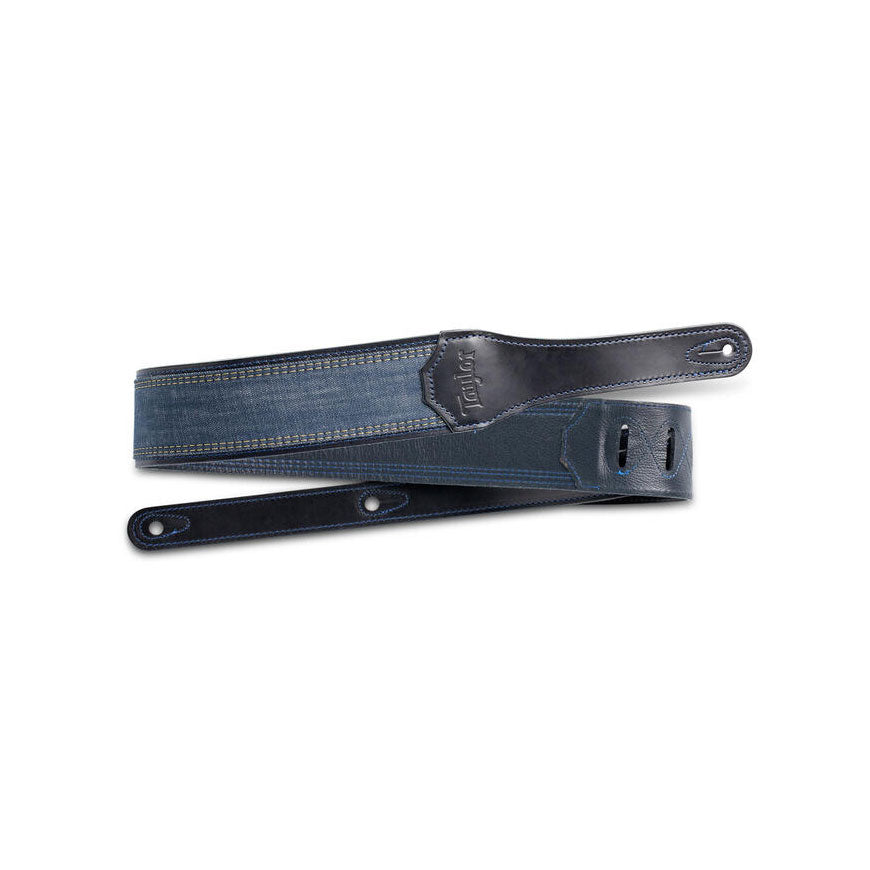 Taylor Blue Denim 2.5" Guitar Strap - Denim