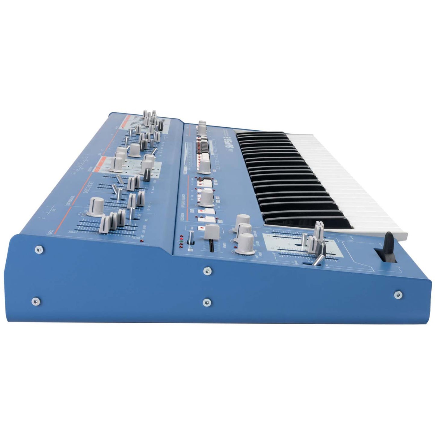 UDO Audio Super 6 Polyphonic Synthesizer - Blue