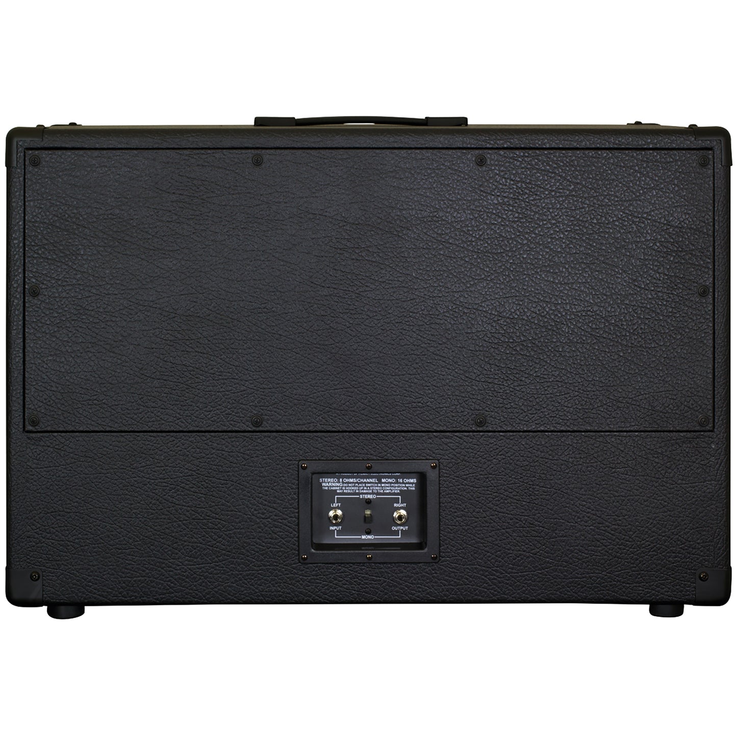 Peavy 212-6 2x12 Guitar Cabinet, Black