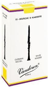 10-Pack of Vandoren Bb Clarinet German Reed 2