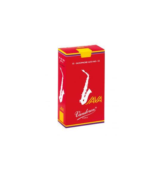 Vandoren Java Red Eb Alto Sax Reeds 2.0 Strength