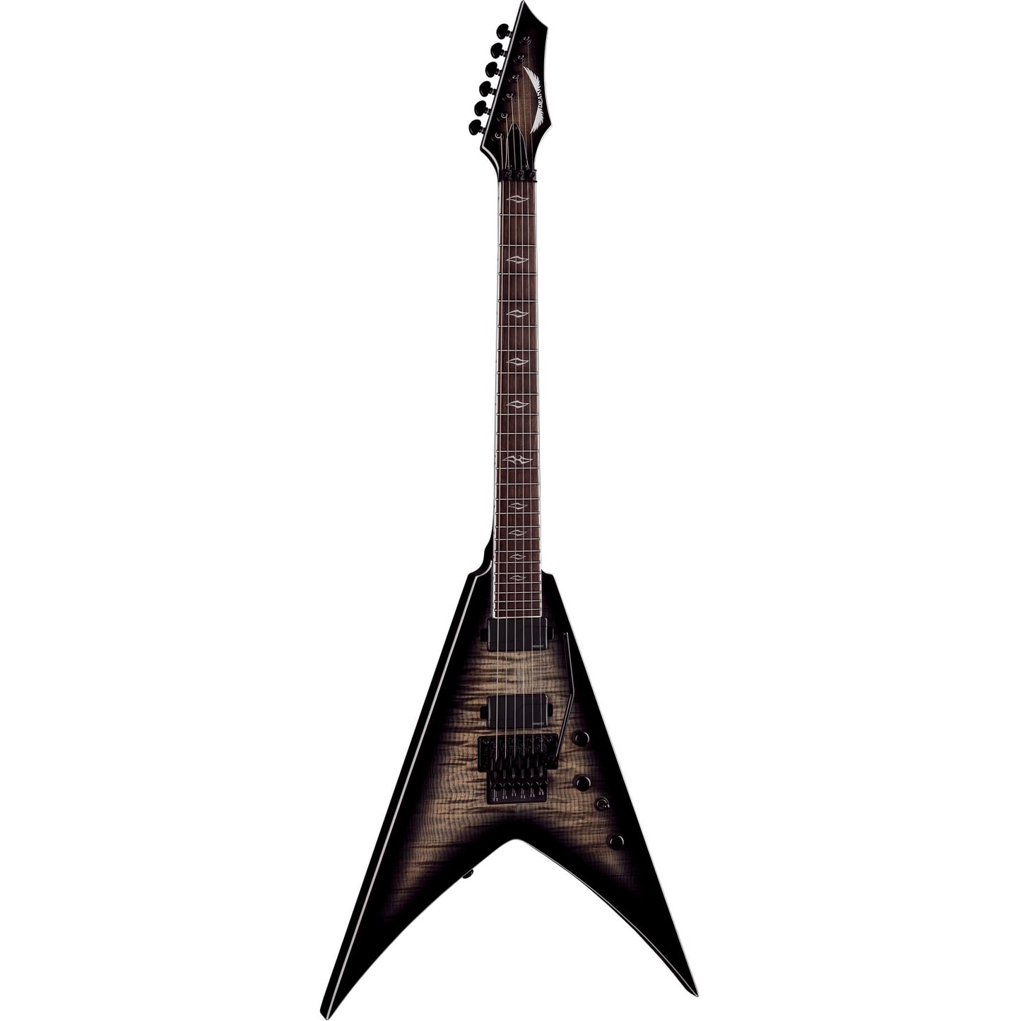 Dean Guitars Vengeance Select Floyd Fluence Electric Guitar - Charcoal Burst