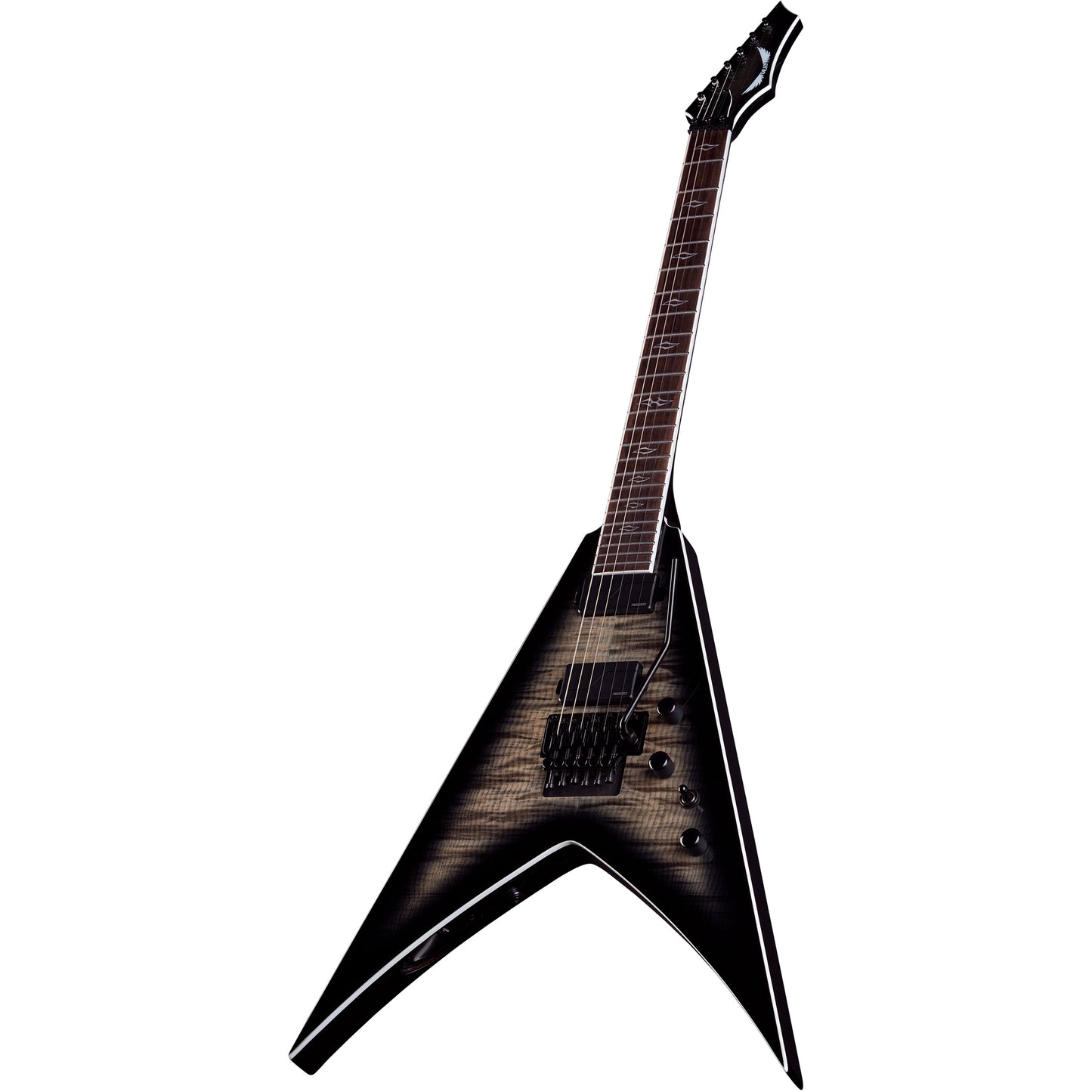 Dean Guitars Vengeance Select Floyd Fluence Electric Guitar - Charcoal Burst