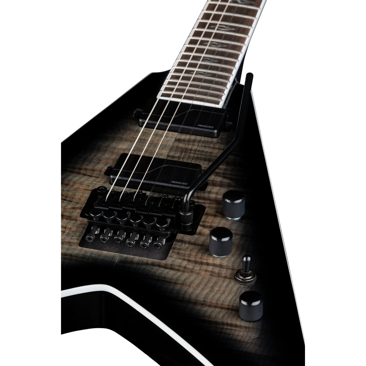 Dean Guitars Vengeance Select Floyd Fluence Electric Guitar - Charcoal Burst