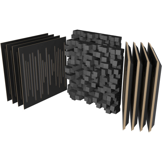 Vicoustic VicStudio Box Acoustic Treatment Kit - Black Matte