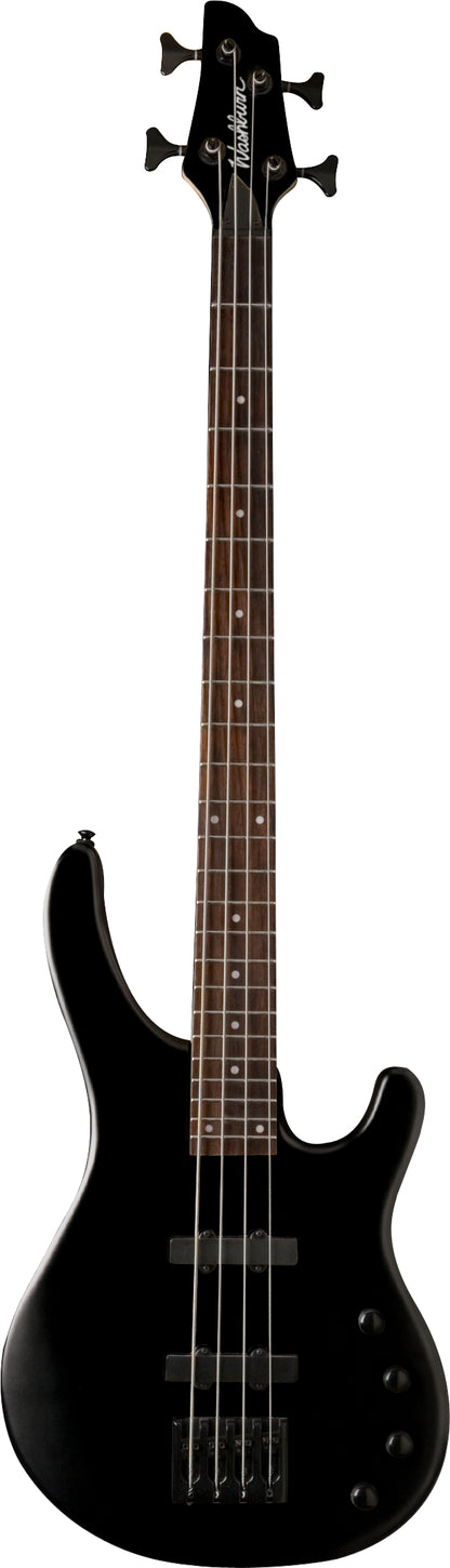 Washburn SHB30 Stu Hamm 4 String Bass Guitar in Black