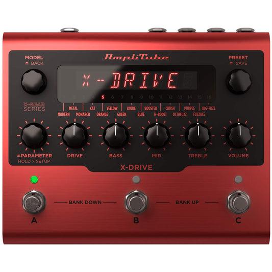 Amplitube X-Drive Digital Drive Pedal