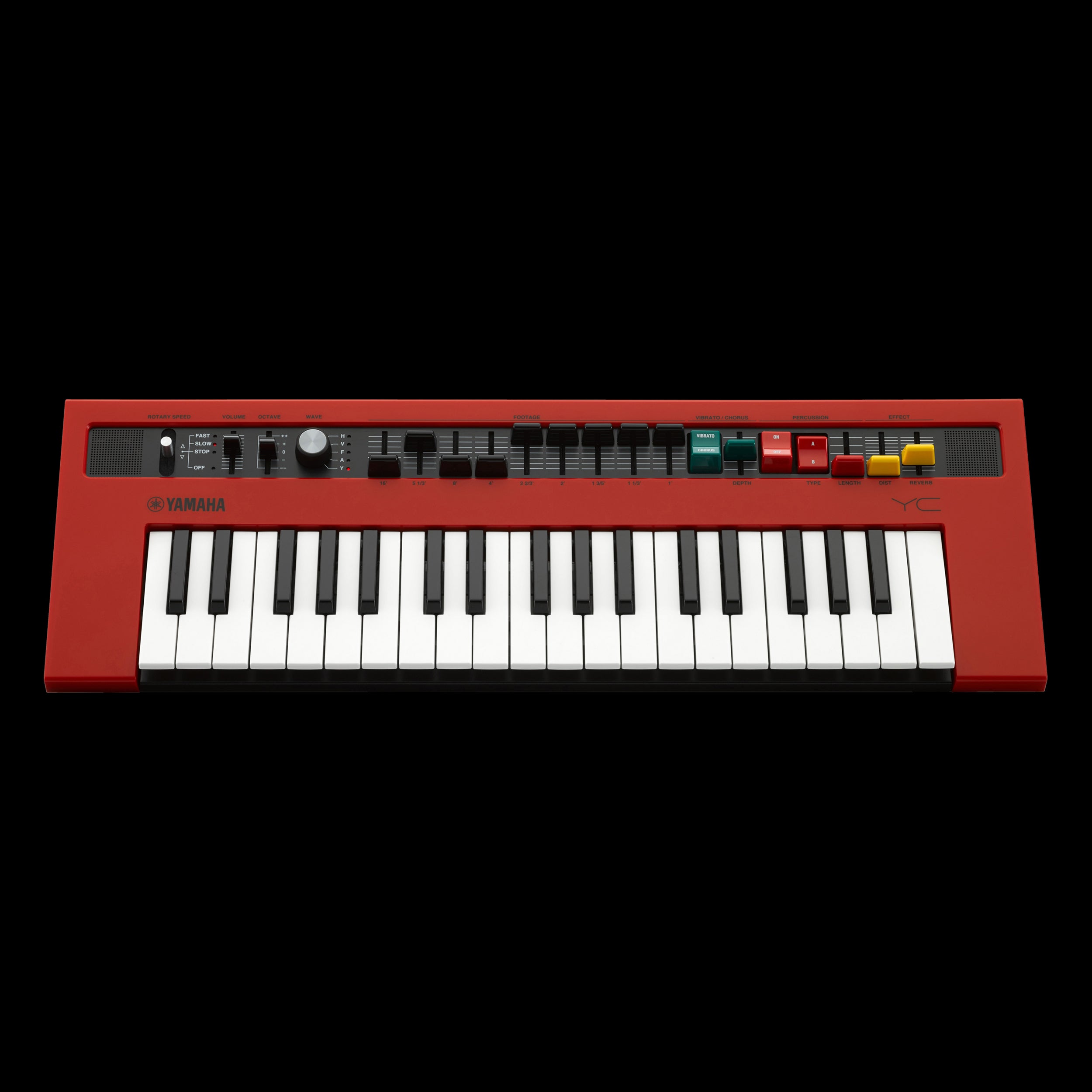 Yamaha Reface YC Mobile Mini Combo Organ Synthesizer with Built-In