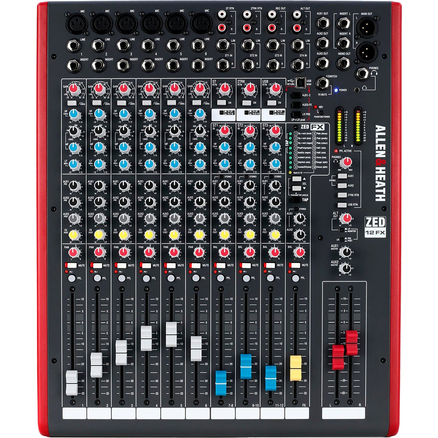 Allen & Heath ZED-12FX USB Mixer with Effects